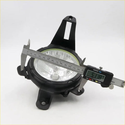 Black plastic motorcycle fog light glass lens with clear lens and mounting brackets for mitsubishi l200 triton strada 2005-2009