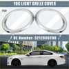 Chrome finished fog light grille cover pair for toyota ute 4wd offroad durable styling upgrade