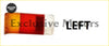 Left side red and amber plastic tail light lens with clear mounting bracket for ford escort mk2 25-19-98-5/6 each