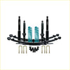 Black and teal Dobinsons IMS monotube coilover lift kit with shocks springs and leaf springs for Ford Ranger next gen 2022 on