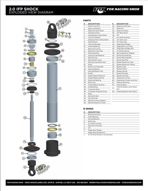 Fox 4WD Suspension 830-24-089 Can-Am DS450 Lonesta | Kren Offroad NZ
