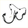 Black rubber coated fr abs wheel speed sensor harness with molded connectors for toyota hilux 2015 2022