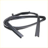 Black rubber weatherstrip seal for toyota hilux 1988-1997 front door glass run channel for automotive windows