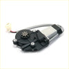 Fr power window regulator motor for mitsubishi pajero montero sport black plastic metal with gray cable and beige connector