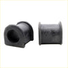 Black rubber cylindrical bushing with reinforced ends for fr stabilizer shaft bush set toyota hilux 1983-1997