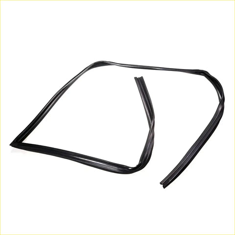 Black rubber window seal strip fr window glass run channel for mitsubishi triton l200 1996-2006