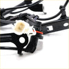 Front abs wheel speed sensor lh for Toyota Hilux 2015-2022 black plastic with white connector and red o-ring