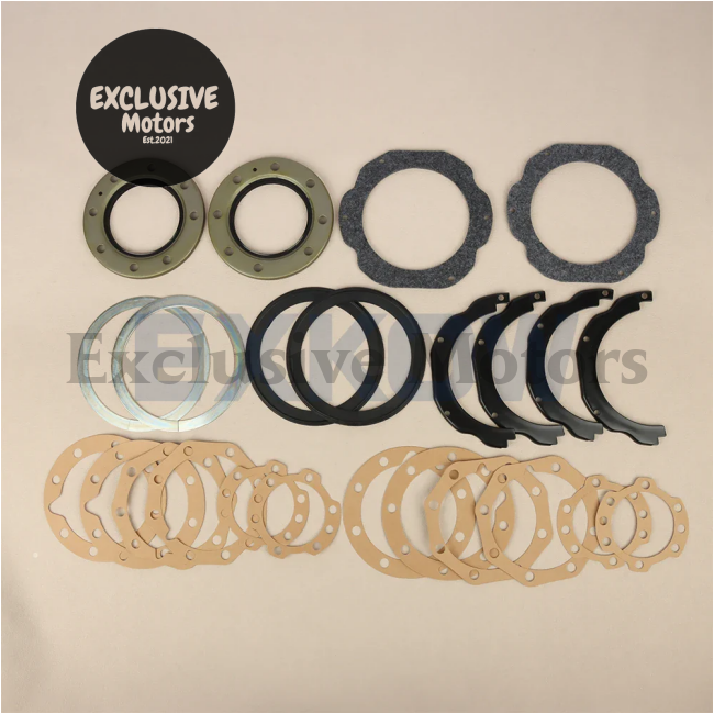 Toyota Land Cruiser FJ80, FZJ80, HDJ80, HZJ80 Front Axle Overhaul Gasket Kit (1990-2006)