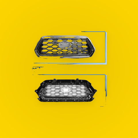 Front Bonnet Bumper Grille for Toyota Tacoma (2021-2023) Chrome