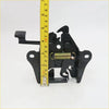 Front bonnet latch for mazda bravo b2000 with black metal latch and gold spring and handle visible from back side
