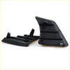 Black plastic car door handle trim pieces for front bumper cover hole fit toyota hilux 2010-2016