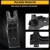 Black plastic front bumper filler clip bracket for toyota tacoma 2012-2015 with durable molded design