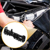 Black plastic headlight bezel insert for front bumper support bracket for toyota fortuner 2009 to 2011