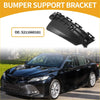 Black plastic front bumper support bracket for toyota land cruiser 2008-2015 shown from the back side