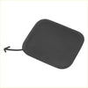 Black rubber rear hatch cover with small hook attachment for front bumper tow hook cover toyota prius v 2012