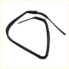 Black rubber front door glass run channel weatherstrip seal for toyota hilux surf 4runner 1989-2002