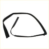 Black rubber front door glass run channel weatherstrip seal for Toyota HiluxUte 2004-2015 car window
