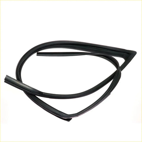 Black rubber front door glass run seal for nissan sentra sedan b13 1990-1994 window frame weatherstrip