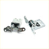 Silver metal front door hinge assembly with spring mechanism and brackets for ford fairmont lincoln zephyr