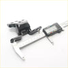 Black metal front door hinge upper lower for mazda b series b2000 b2600 1986-1993 measured with digital caliper