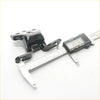 Black metal front door hinge upper lower lh for mazda familia 323 hatchback 1986-1989 measured with digital caliper