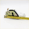 Front door lock latch for toyota hilux kun10 kun16 kun25 tgn16 rhd metallic with black rubber seal and silver screws