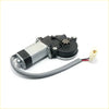 Front door power window regulator motor with black and silver electric motor and red black wiring for mitsubishi triton l200
