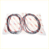 Front door weatherstrip made of black rubber for toyota hilux 1978-1983 in clear packaging with red toyota branding