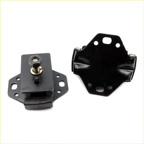 Front engine mount set for toyota hilux 1979-1983 black rubber mount with metal bolt and hex nut visible