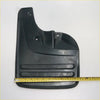 Black plastic front fender mudguard for Toyota Hilux 2004-2009 with molded ridges and mounting holes visible