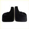Front fender mudguard for toyota hilux 2004-2009 black plastic mud flaps with matte finish and molded grip ridges