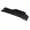 Black plastic front headlight extension panels with curved design and mounting holes for toyota sequoia 2001-2022