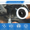 Front lateral arm bushing for toyota hiace 2006-2013 black rubber circular control arm bushing with central hole