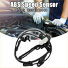 Front left black abs wheel speed sensor for toyota highlander 2001-2007 with coiled wiring harness and plastic connectors