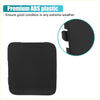 Black rectangular phone case made of premium abs plastic designed for front left bumper tow hook cover on toyota chr 2021-2022