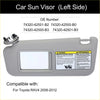 Gray plastic front left car sun visor designed for toyota rav4 models 2006 to 2012