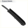 Black plastic front left fog light grill for toyota reiz 2005-2009 with sleek elongated wiper blade design
