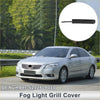 Black plastic front left fog light grill cover for toyota camry reiz 2005-2009 with durable design