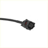 Black plastic front left right abs wheel speed sensor connector with red insert and black cable for toyota rav4 2013-2018