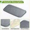 Front left washer nozzle cover for toyota prado 2012-2015 gray textured durable rectangular car door handle cover