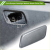 Gray plastic front left washer nozzle cover cap for toyota prado 2012-2015 front bumper headlight washer