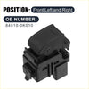 Black plastic front power window switch for left and right doors oe 84810-ok010 for toyota hilux vigo 2004-2011