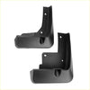 Front and rear black plastic mud flap splash guards with matte finish and pre drilled holes for toyota avalon 2019 2020