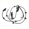 Black front right abs wheel speed sensor harness for toyota hilux vigo with molded plastic connectors and metal brackets