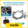 Front right abs wheel speed sensor with black coiled wire and red white connector for ford ranger pj pk mazda bt50