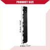 Front right bumper bracket for Toyota Sienna 2011-2017 black plastic trim panel with molded edges and mounting holes visible