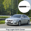 Front right black plastic fog light grill cover for toyota camry reiz 2005-2009 with back side view