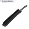 Front right fog light grill for toyota reiz 2005-2009 in black plastic with sleek elongated wiper blade housing design