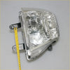 Front right headlight for isuzu d-max luv kb lb with clear rectangular lens and chrome finished housing visible internal lens