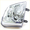 Front right headlight for isuzu d-max luv kb lb holden rodeo gmc with clear plastic lens chrome housing and black brackets